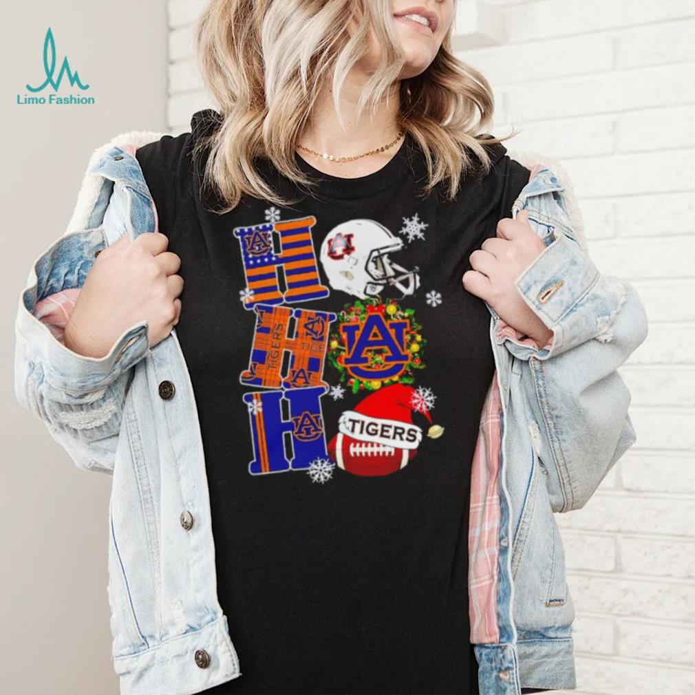 Auburn Tigers NCAA ho ho ho Christmas shirt Auburn Tigers NCAA ho ho ho Christmas shirt