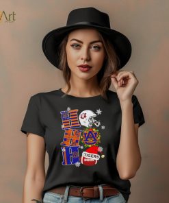 Auburn Tigers NCAA ho ho ho Christmas shirt, hoodie, sweater, long sleeve and tank top Auburn Tigers NCAA ho ho ho Christmas shirt