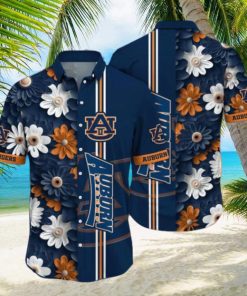 Auburn Tigers NCAA1 Flower Hawaii Shirt For Fans