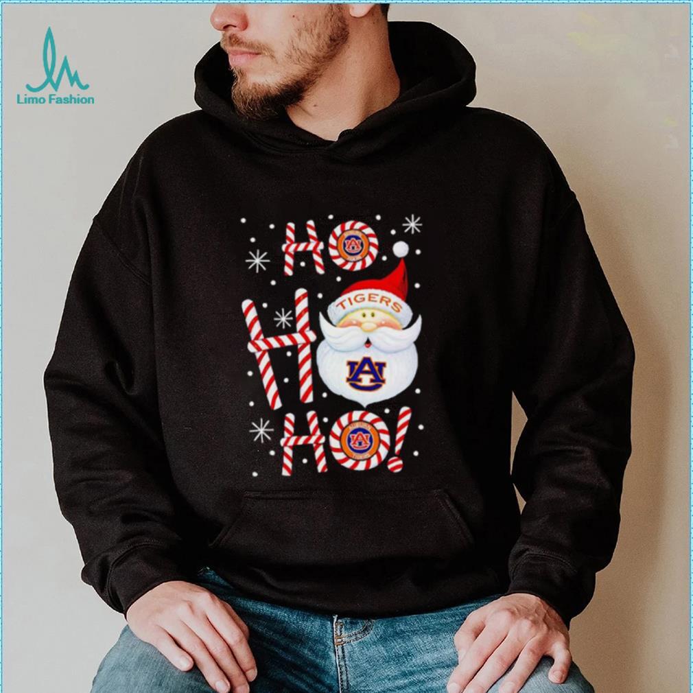 Auburn Tigers Santa Claus ho ho ho shirt Auburn Tigers Santa Claus ho ho ho shirt