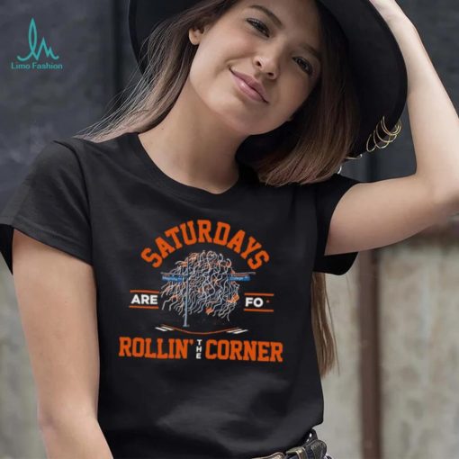 Auburn Tigers Saturdays Are For Rollin’ The Corner Shirt