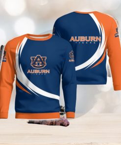 Auburn Tigers Simple Vintage 3D Sweater Christmas Gift For Fans