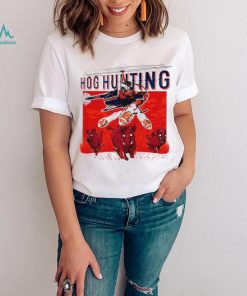 Auburn Tigers vs. Arkansas Razorbacks football mascot hog hunting funny shirt