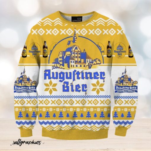 Augustiner Br�u Kloster Beer Ugly Christmas Sweater, Gift for Christmas Holiday