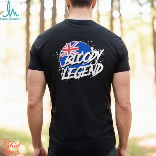 Australia flag Bloody Legends shirt