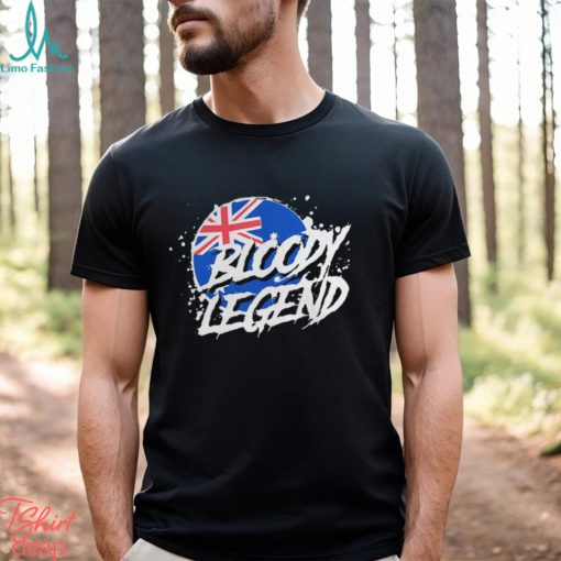 Australia flag Bloody Legends shirt