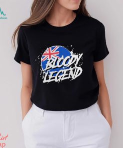 Australia flag Bloody Legends shirt