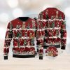 Green Bay Packers Logo Big Snowflake Pattern Ugly Christmas Sweater