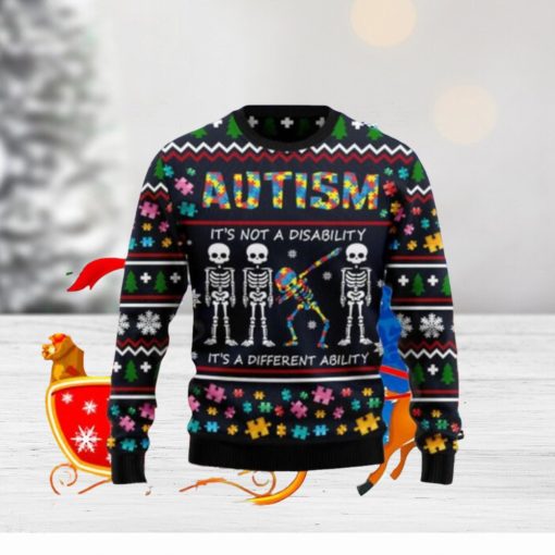 Autism Different Ugly Christmas Sweaters Gift For Men Women