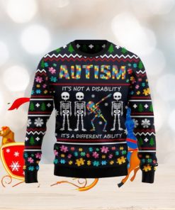 Autism Different Ugly Christmas Sweaters Gift For Men Women