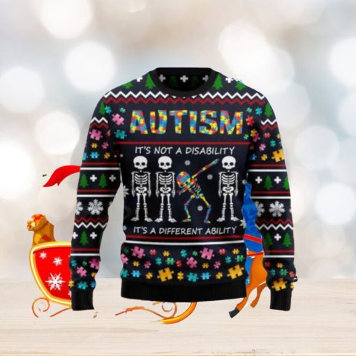 Autism Different Ugly Christmas Sweaters Gift For Men Women