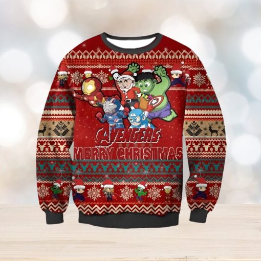 Avengers End Game Ugly Christmas Sweater