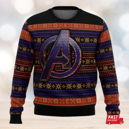 Avengers Logo Christmas Ugly Sweater