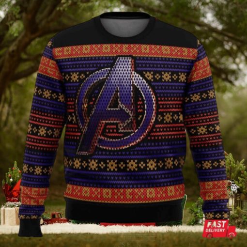 Avengers Logo Christmas Ugly Sweater