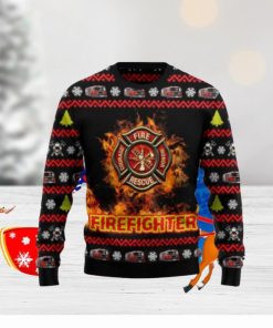 Awesome Firefighter Ugly Christmas Sweaters Impressive Gift For Men And Women