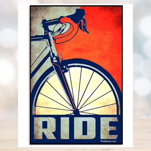 Awesome Poster For Cycling Lovers Vertical Poster