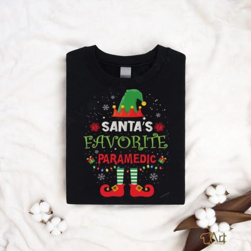 Awesome Santa’s Favorite Paramedic T shirt