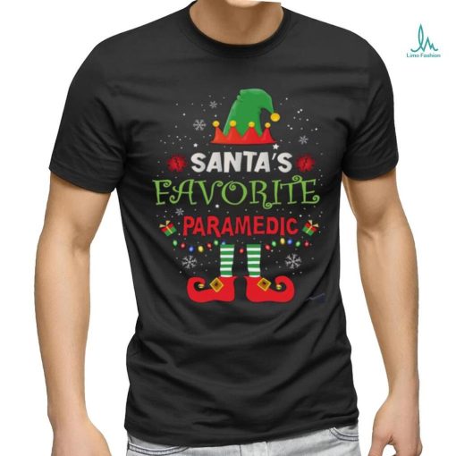 Awesome Santa’s Favorite Paramedic T shirt