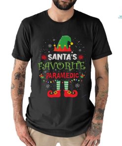 Awesome Santa's Favorite Paramedic T shirt