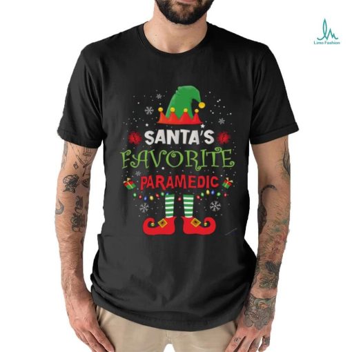 Awesome Santa’s Favorite Paramedic T shirt