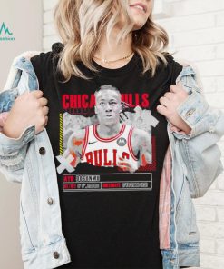 Ayo Dosunmu number 12 Chicago Bulls basketball player pose paper gift shirt