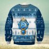 Kilmarnock FC Ugly Christmas Sweater Logo Custom Name Gift Fans