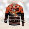 Fordham Rams Champion Jack Skellington Funny 3D Ugly Christmas Sweater Gift For Fans