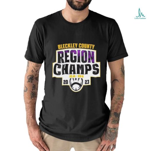 BCHS Football Bleckley County 2023 Region Champions Shirt