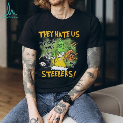 BEST The Grinch They Hate Us Because Ain’t Us Steelers New Design T Shirt