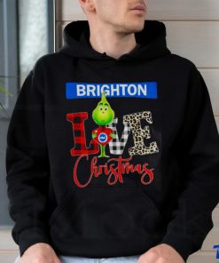 BRIGHTON AND HOVE ALBION GRINCH LOVE CHRISTMAS SHIRT