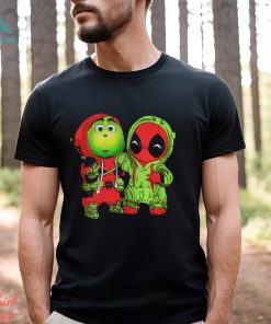 Baby Grinch and Deadpool Christmas shirt