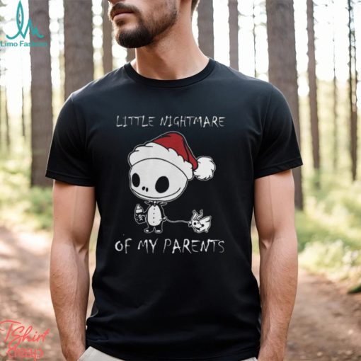 Baby Jack Skellington little nightmare of my parents Christmas shirt