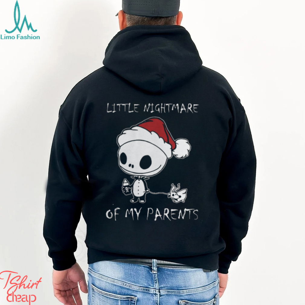 Baby Jack Skellington little nightmare of my parents Christmas shirt Baby Jack Skellington little nightmare of my parents Christmas shirt