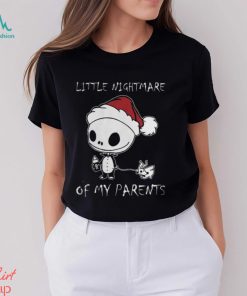 Baby Jack Skellington little nightmare of my parents Christmas shirt