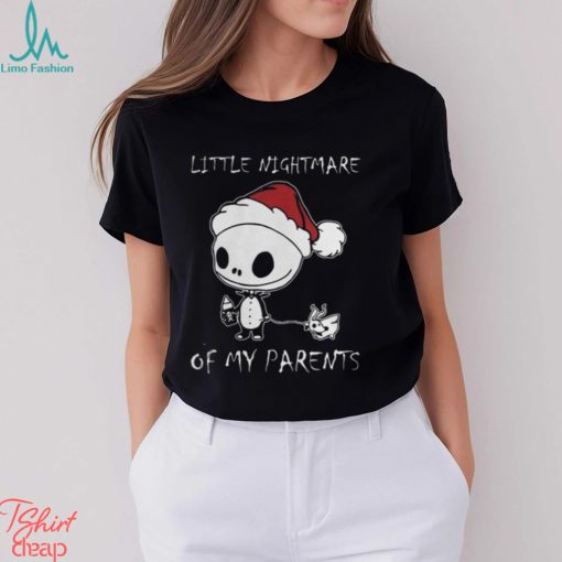 Baby Jack Skellington little nightmare of my parents Christmas shirt