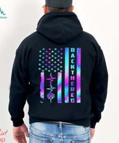 Back The Red Firefighter Flag Shirt