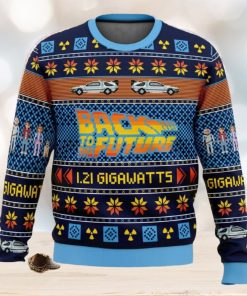 Back To The Future Ugly Christmas Sweater Funny Gift For Men And Women Fans