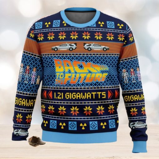 Back To The Future Ugly Christmas Sweater Funny Gift For Men And Women Fans