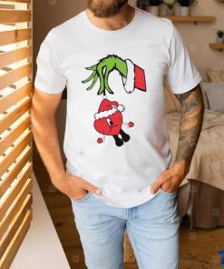 Bad Bunny Ornament Grinch Hand Shirt