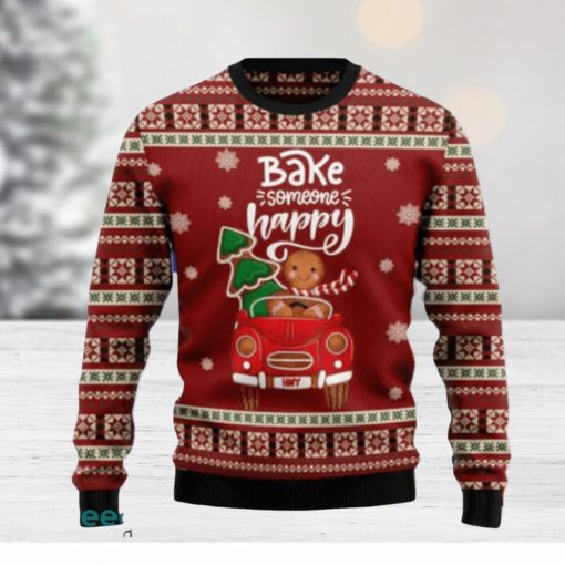 Bake Someone Happy Ugly Christmas Sweaters Special Gift For Men And Women