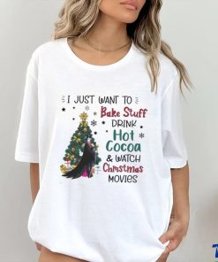 Baking and Movies Christmas Bliss Shirt