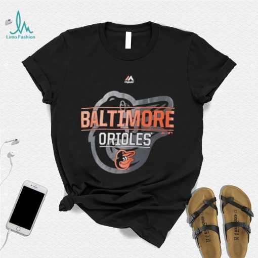 Baltimore Orioles Majestic Black Big & Tall Home Field Advantage Shirt
