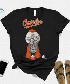Baltimore Orioles Tiny Turnip Infant Gumball Machine T Shirt