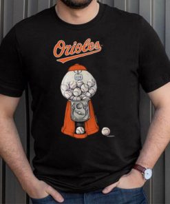 Baltimore Orioles Tiny Turnip Infant Gumball Machine T Shirt