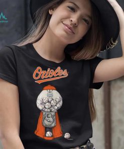 Baltimore Orioles Tiny Turnip Infant Gumball Machine T Shirt
