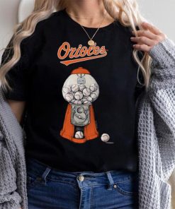 Baltimore Orioles Tiny Turnip Infant Gumball Machine T Shirt