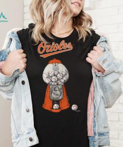 Baltimore Orioles Tiny Turnip Infant Gumball Machine T Shirt