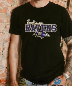 Baltimore Ravens Gameday Couture s In The Spotlight Tonal Leopard Print Shirt