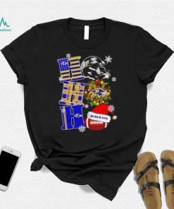 Baltimore Ravens NFL ho ho ho Christmas shirt