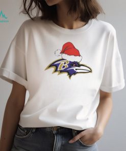 Baltimore Ravens Santa Logo Christmas Holiday Shirt, hoodie, sweater, long sleeve and tank top Baltimore Ravens Santa Logo Christmas Holiday Shirt